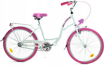 Meisjesfiets 24 inch | LED Verlichting | Nieuw | Scherpe..., 24 inch, Nieuw, Ophalen of Verzenden, Handrem