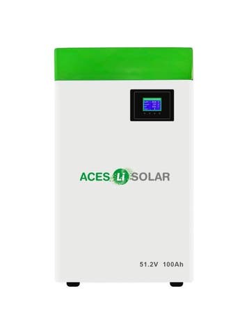 Thuisbatterij 51.2V 5.12kWh ACES Li Solar LiFePO4, Ophalen of Verzenden, Nieuw