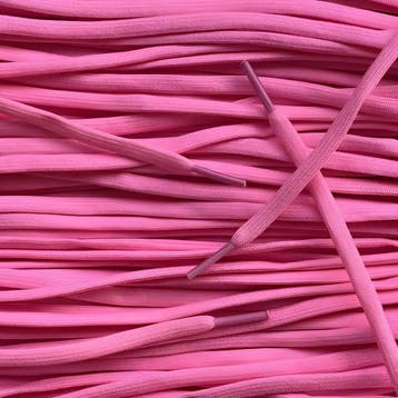 Smalle veters - Fluorroze • 120  cm x 4 mm, Ophalen of Verzenden, Nieuw