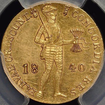 Nederland, Utrecht Willem I. 1 Ducat 1840 - Utrecht Mint -