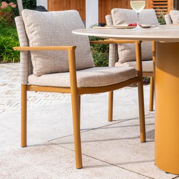 Estate Safina dining tuinset 240x105xH75 cm 7 delig, Tuin en Terras, Tuinsets en Loungesets, Ophalen of Verzenden, Nieuw