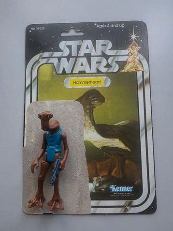 Kenner - Action figure Star Wars Hammerhead 1978 Original 21, Nieuw