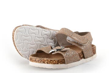Bio Pinguin Sandalen Meisjes in maat 22 Panter, Verzenden, Jongen of Meisje, Schoenen, Nieuw