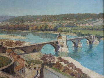 Paul Monnier (1893-1962) - Pont Saint-Bénézet Avignon