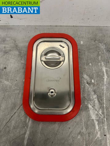 RVS Rubber Gastronorm deksel 1/4 GN Horeca, Ophalen of Verzenden, Nieuw zonder verpakking