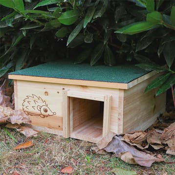 Houten Egelhuisje - Veilige Schuilplaats & Nestkast voor Kle