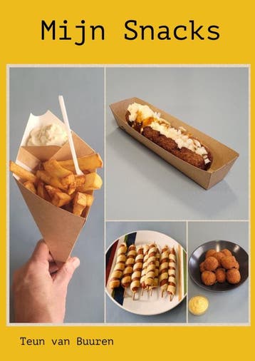 Mijn Snacks | Teun Van Buuren | Nieuw, Boeken, Ophalen of Verzenden, Nieuw, Teun Van Buuren