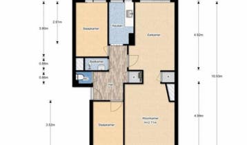 Te Huur 4 Kamer Appartement Leyweg In Den Haag, Den Haag, Den Haag, Direct bij eigenaar, Appartement