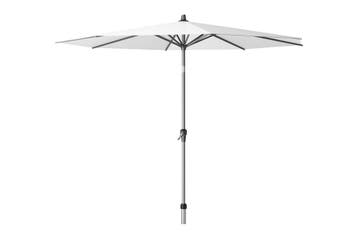 Platinum Riva parasol 3 m. Wit, Tuin en Terras, Parasols, Verzenden, Nieuw, Stokparasol, Kantelbaar