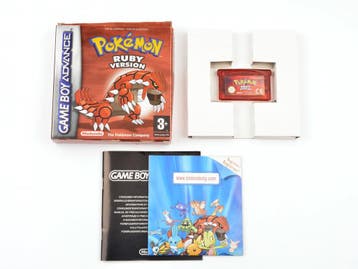 Pokemon Ruby [Gameboy Advance], Spelcomputers en Games, Games | Nintendo Game Boy, Ophalen of Verzenden, Zo goed als nieuw