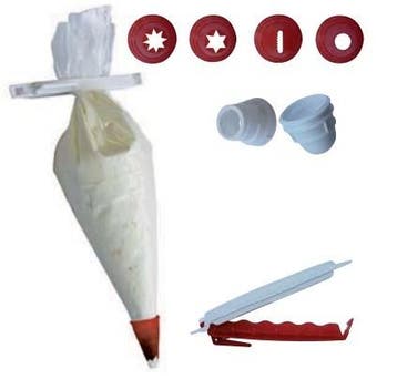 Wegwerp Spuitjes- spuitzakken (34cm) set/17, Verzenden, Nieuw