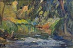 Marcel Arnaud (1877-1956) - Bord de larc, Antiek en Kunst, Kunst | Schilderijen | Klassiek