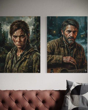 ANDSAL - Lot of 2 Ellie The Last of Us Part II & Joel The, Nieuw