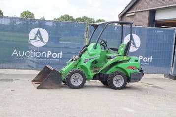 Veiling: Kniklader Avant M523EIBCT Diesel 16kW 2019, Ophalen, Wiellader of Shovel
