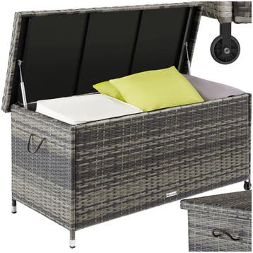 Wicker opbergbox Kiruna met kunststof gaas, Tuin en Terras, Verzenden, Nieuw