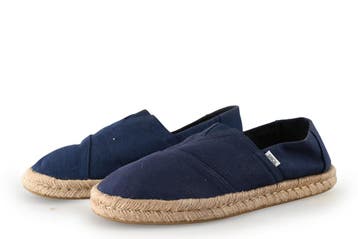 Toms Espadrilles in maat 45 Blauw, Kleding | Heren, Zo goed als nieuw, Espadrilles of Moccasins, Toms, Verzenden