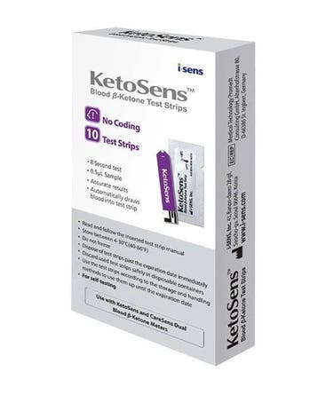 Ketosens Ketonenstrips - 10 stuks, Diversen, Verpleegmiddelen, Verzenden, Nieuw