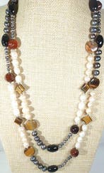 Natuurlijke zoetwaterparels - symbool van zuiverheid - onyx,