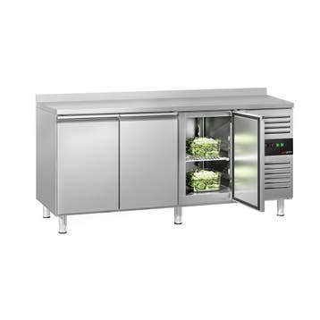 GGM Gastro | Koelwerkbank ECO - 1795x700mm - met 3 deuren -, Verzenden, Nieuw in verpakking, RVS Meubilair