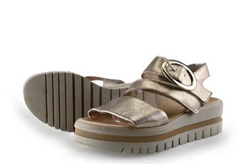 Gabor Sandalen in maat 35½ Goud, Kleding | Dames, Overige kleuren, Verzenden, Gabor, Sandalen of Muiltjes