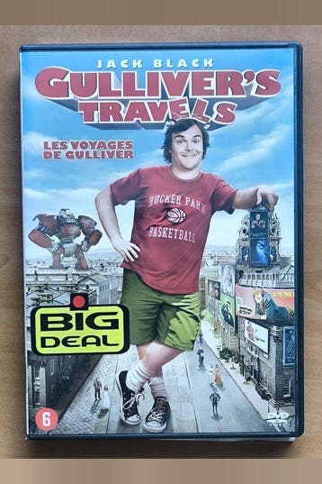 DVD Gulliver's Travels 2010 Jack Black Emily Blunt, Verzenden, Nieuw in verpakking