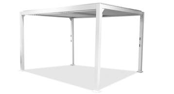 SUNS Maranza terrasoverkapping 360 cm x 350 cm wit SALE |, Ophalen of Verzenden, Nieuw