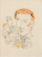 Giorgio De Chirico (1888-1978) - Personaggi - Incisione a