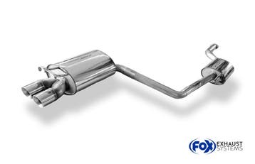 FOX Mercedes 190 W201 einddemper en voordemper - 2x76 Type 2, Verzenden, Nieuw