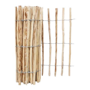 Schapenhek Rol Hazelaarhout 500 x 100 cm - Latafstand 7 - 8, Verzenden, Nieuw, Hout
