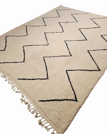 Groot Berber Tapijt 330x260 wollen vloerkleed Marokko, Ophalen of Verzenden, Wit, 200 cm of meer, Groot Perzish tapijt Berber Marokko vloerkleed wollen iran