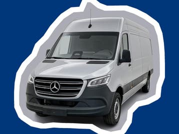 Zakelijke Lease |  Mercedes-Benz Sprinter 317 1.9 CDI L3H2 R, Automaat, Stof, Gebruikt, Euro 6