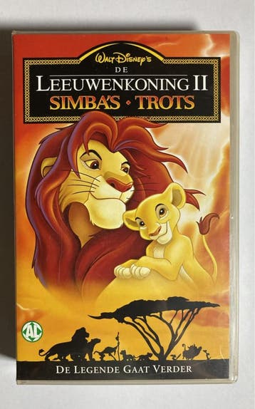 THE LION KING 2 SIMBAS PRIDE (VHS), Cd's en Dvd's, Verzenden, Gebruikt