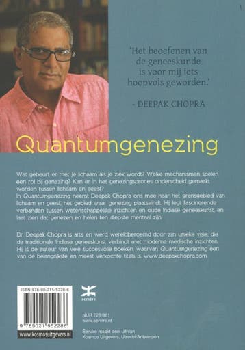 Quantumgenezing 9789021552286 Deepak Chopra, Verzenden, Zo goed als nieuw, Deepak Chopra