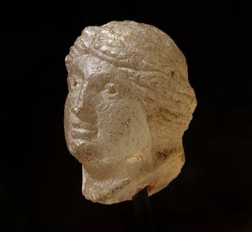 Oud-Romeins Hoofd van Venus van rotskwarts - 2.2 cm