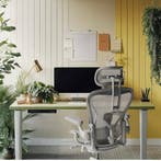 Herman Miller Aeron Remastered Mineral Met Atlas Hoofdsteun!, Huis en Inrichting, Bureaustoelen, Verzenden, Ergonomisch, Nieuw