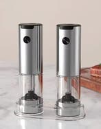 Elektrische Zout- en Pepermolen – RVS Grinder met LED-licht, Verzenden, Nieuw