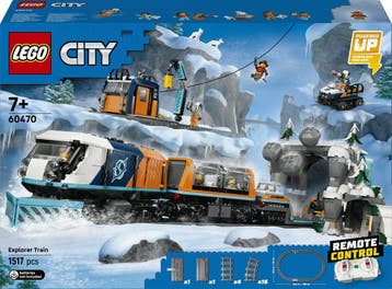 LEGO City Onderzoekstrein op de Noordpool Voertuig Speelgoed, Ophalen of Verzenden, Nieuw, Lego