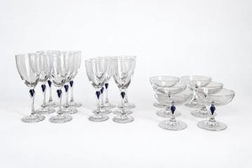 Cristal d’Arques-Durand - Drinkservies voor 6 (18) - Venise