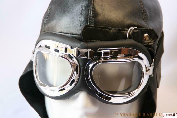 Goggles motorbril vliegeniersbril Steampunk remake nieuw, Kleding | Heren, Carnavalskleding en Feestkleding, Accessoires, Nieuw