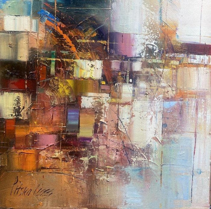 Pitsko Giennadij - Amber Mood, Antiek en Kunst, Kunst | Schilderijen | Modern