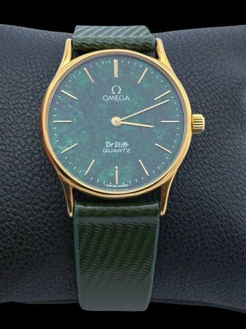 Omega - De Ville Green Marble - Zonder minimumprijs -, Nieuw