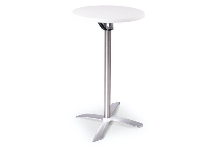 Statafel Helsinki | 60 cm | opklapbaar, Tuin en Terras, Tuintafels, Nieuw, Kunststof, Rond, Ophalen of Verzenden