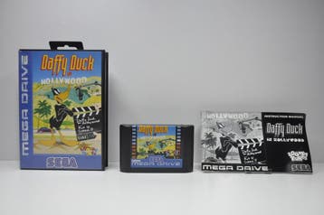 Daffy Duck in Hollywood Morgen in huis! (Mega Drive), Spelcomputers en Games, Ophalen of Verzenden, Zo goed als nieuw