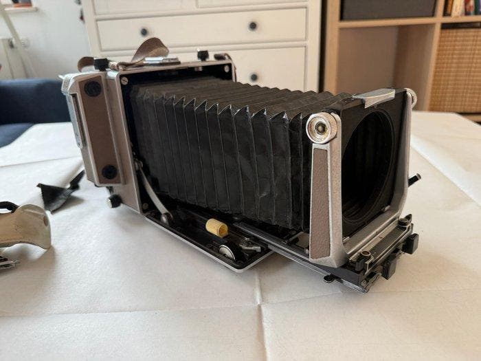 Linhof Technika V 4x5 Large Format Field Camera - Carl Zeiss, Audio, Tv en Foto, Fotocamera's Analoog