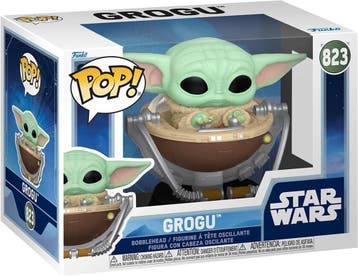 Funko Pop! - Mandalorian & Grogu - Grogu #823 | Funko -, Verzamelen, Verzenden, Nieuw