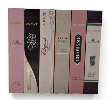 La Rive Dames Parfum Set 6x15 ml Broekzak Formaat, Nieuw