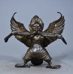 Beeld, The Guardian Vajra Garuda - 14 cm - Koper