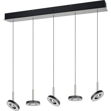 LED Hanglamp - Trio Select Guano - 5 Lichtpunten van 8 Watt, Huis en Inrichting, Lampen | Hanglampen, Ophalen of Verzenden, Nieuw