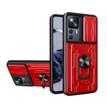 Xiaomi Poco X5 Pro - Card Slot Hoesje met Kickstand en, Verzenden, Nieuw