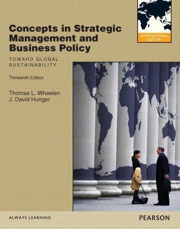 Concepts in Strategic Management and Business Policy, Verzenden, Nieuw